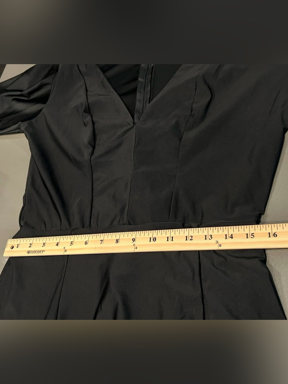 Elvira Mistress of the Dark Halloween Cosplay Costume Plus Size 1X Dress Only - Picture 8 of 8